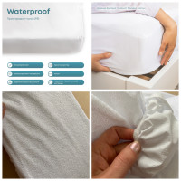 ПРОСТИРАДЛО-ЧОХОЛ ВОДОНЕПРОНИКНЕ "WATERPROOF БАМБУК" 80*200 СМ